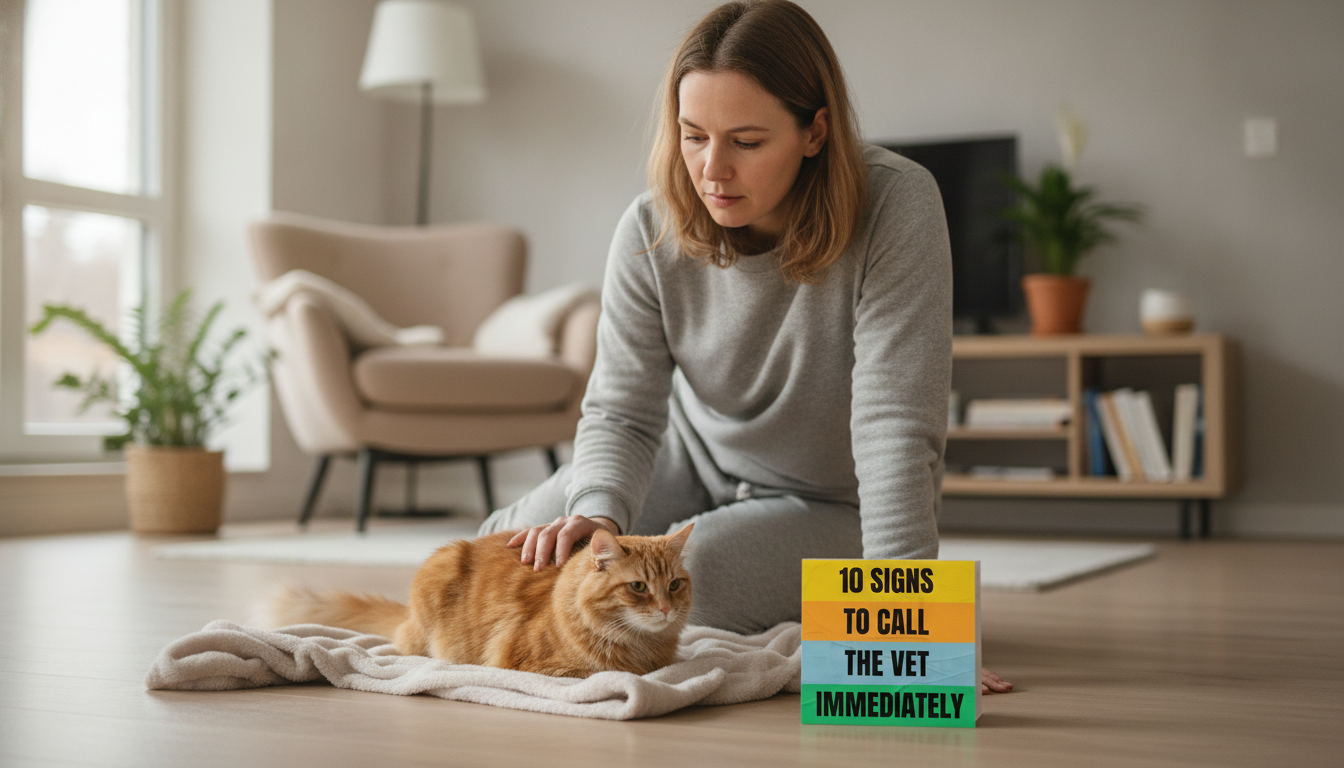 10 Emergency Signs to Call the Vet Right Away (Checklist)