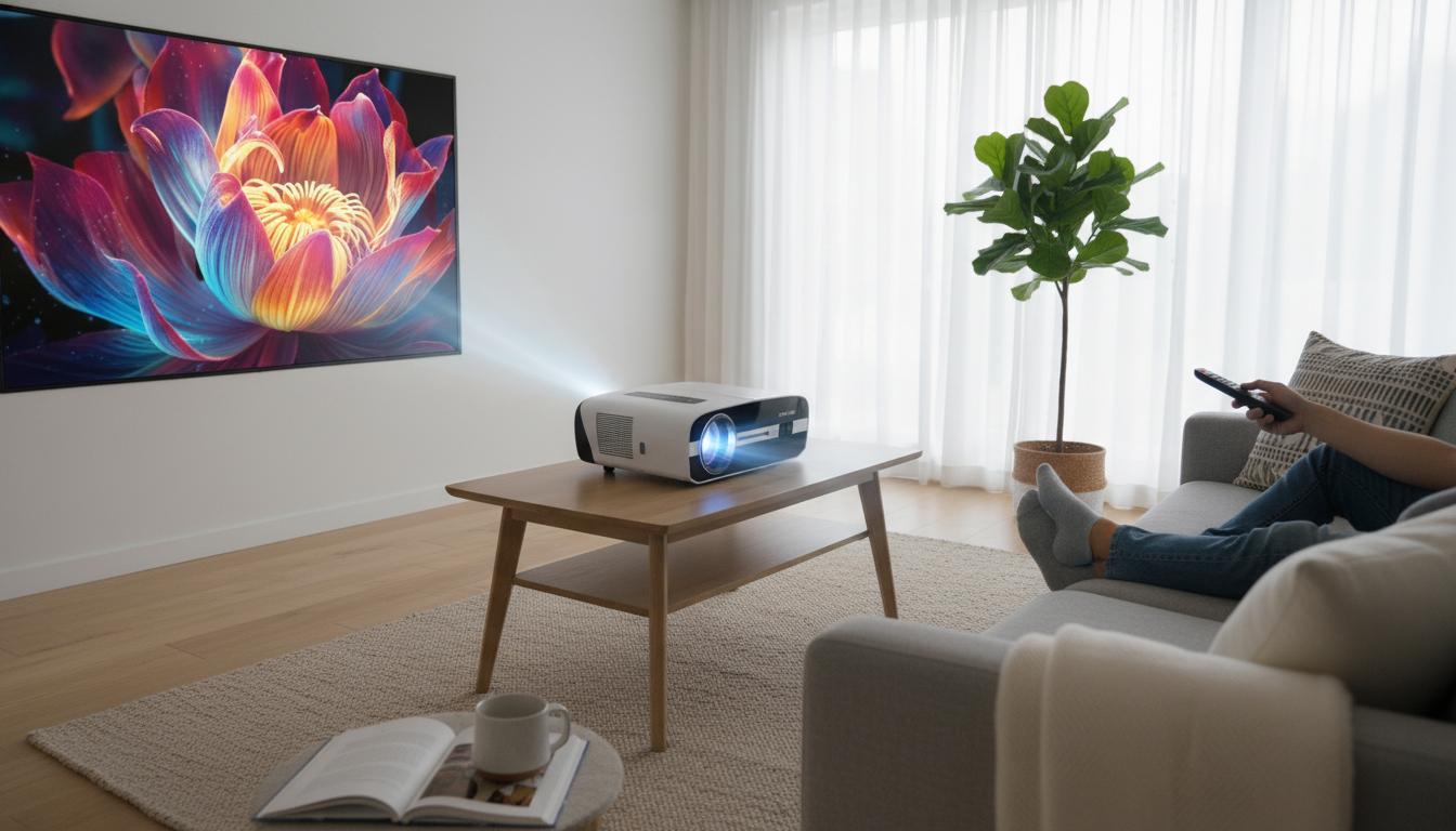 4K-Decoding Daylight Projectors for Bright Living Rooms