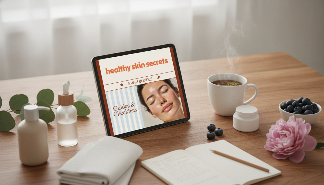 Clearer Skin Made Simple: 5 Routine Guides & Checklists