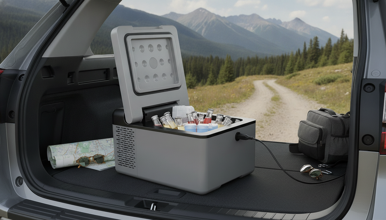 Portable Car Fridge Freezer Guide: 12V/24V DC & AC