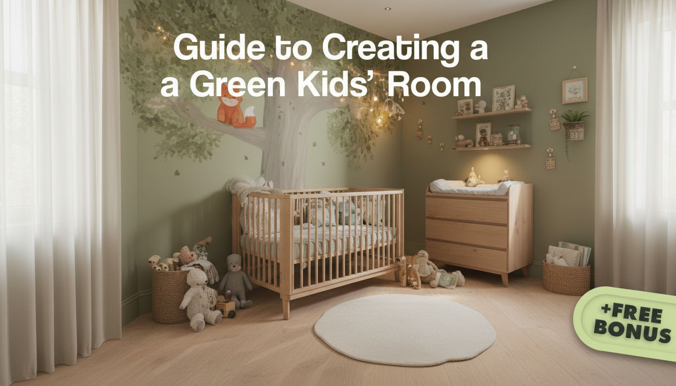 Green Kids’ Room Guide: Non-Toxic, Natural, Sustainable