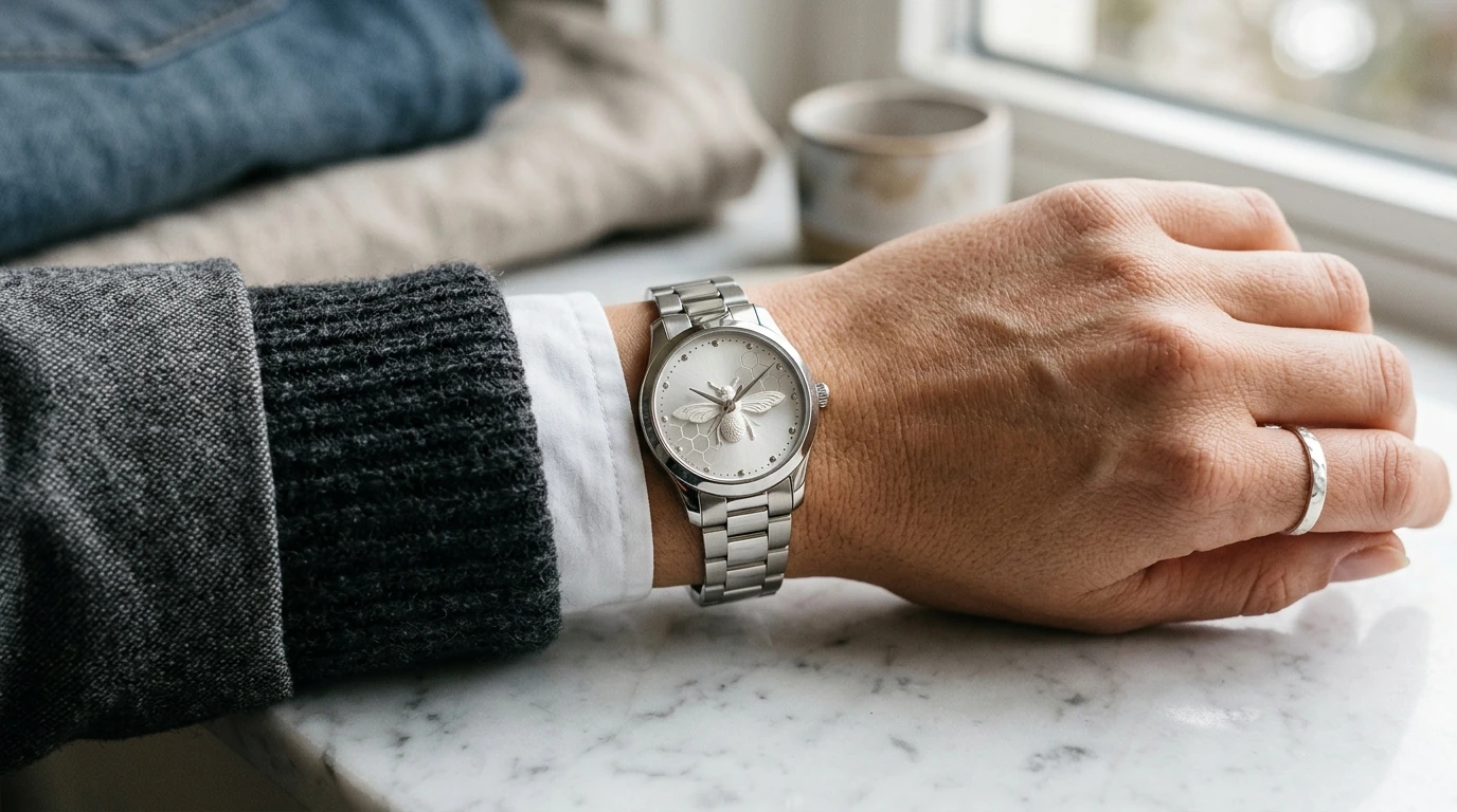 Olivia Burton Silver Bee Watch: Everyday Style Guide
