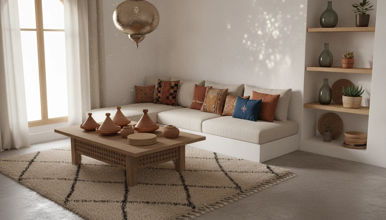 Modern Moroccan Style: Clean Lines, Warm Craft
